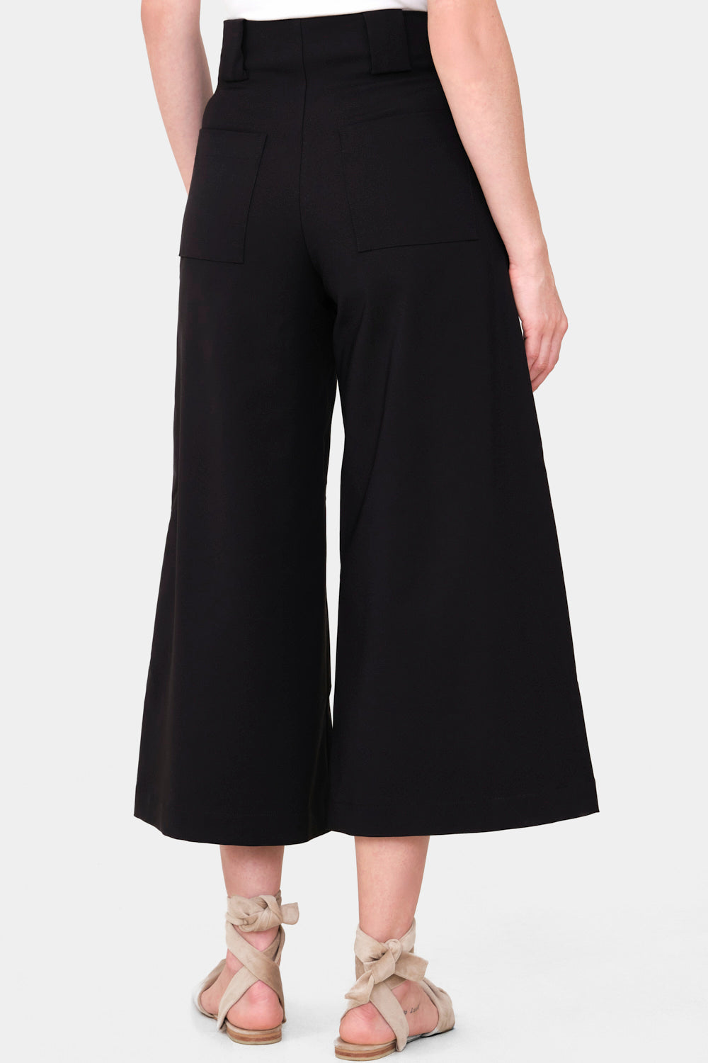 Pantalón paulette culotte negro
