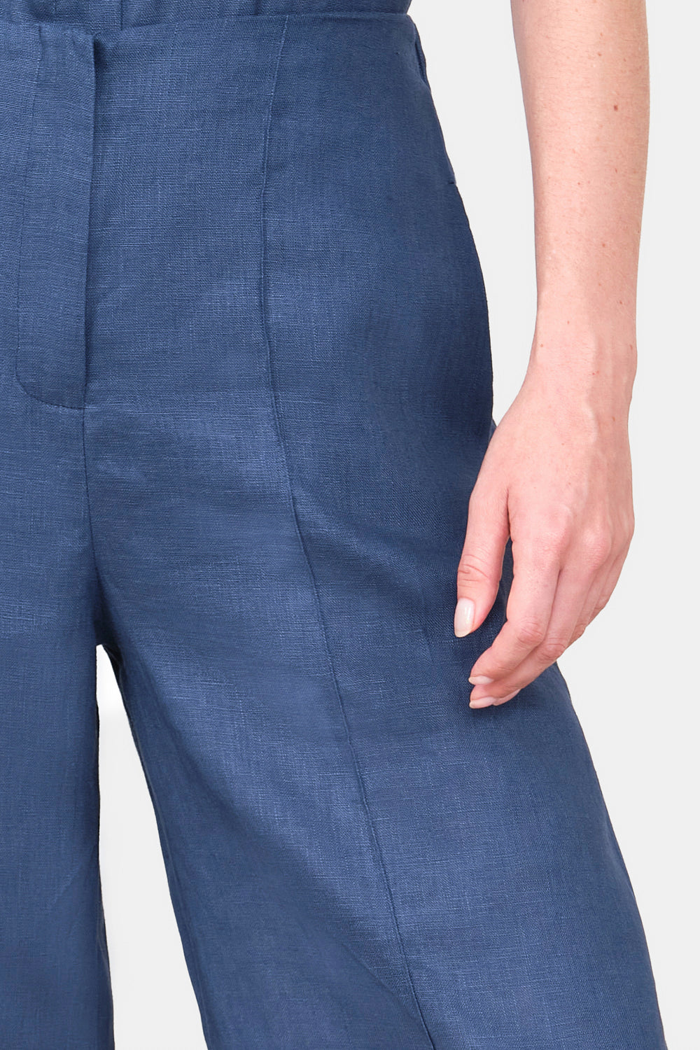 Pantalon cala azul navy
