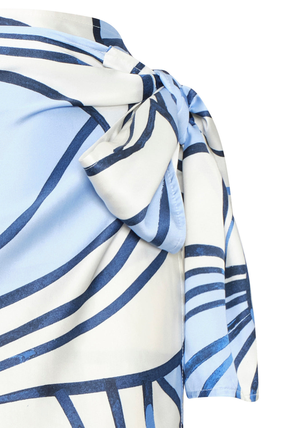 Falda samo ivory navy