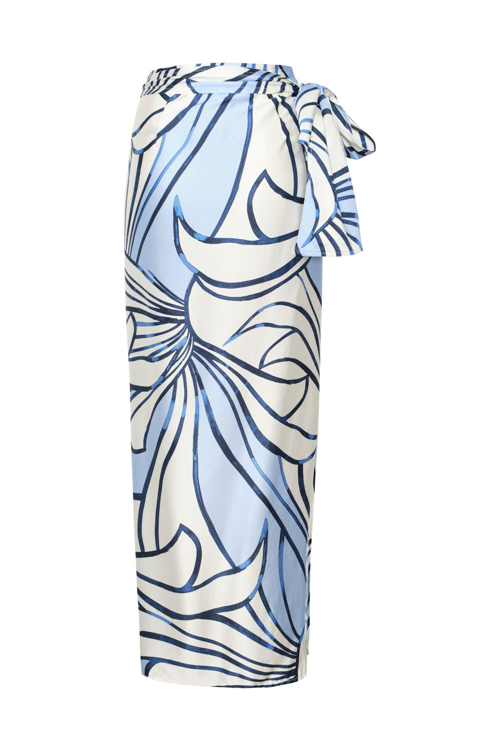Falda samo ivory navy