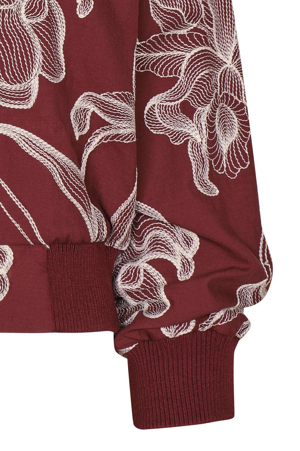 Chaqueta galeria vinotinto