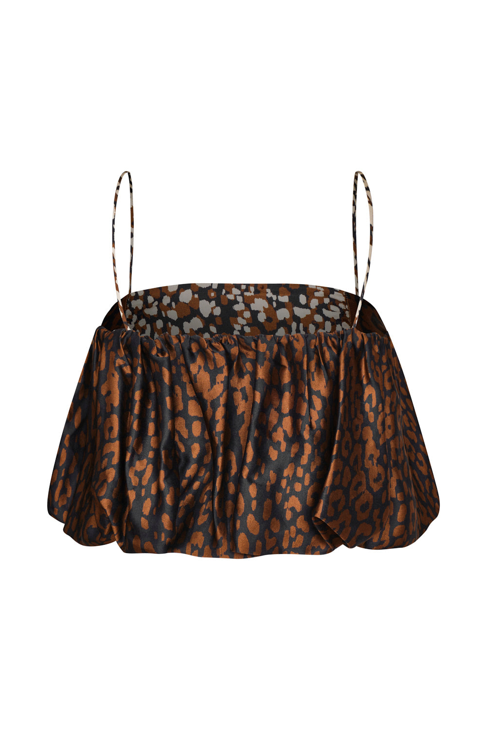Crop top vienna animal print