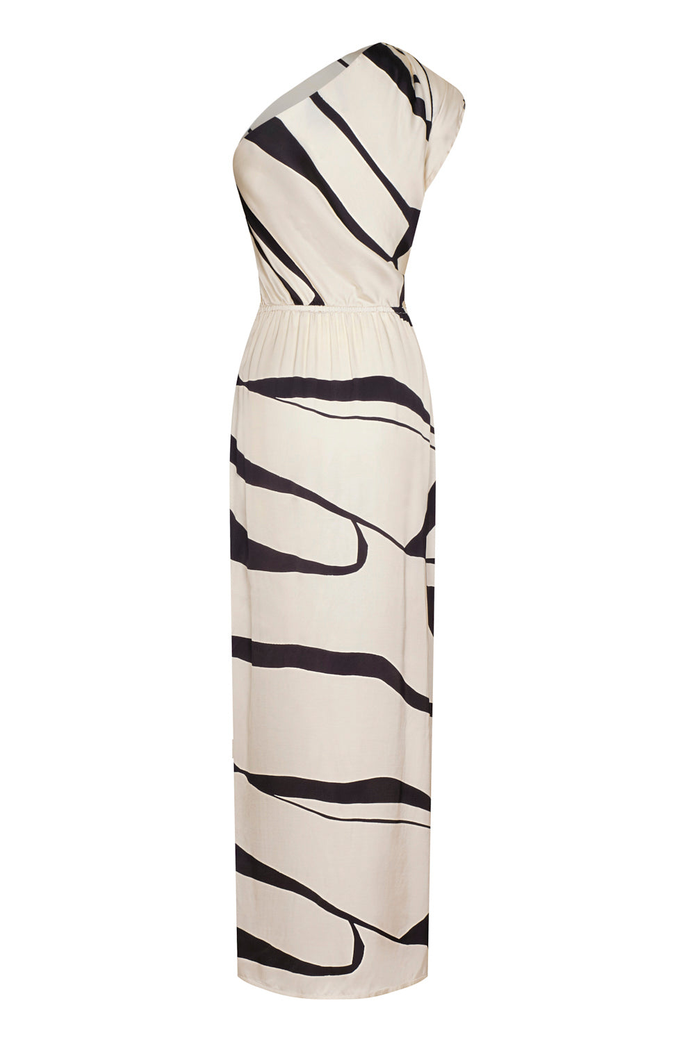Vestido sacramento ivory negro