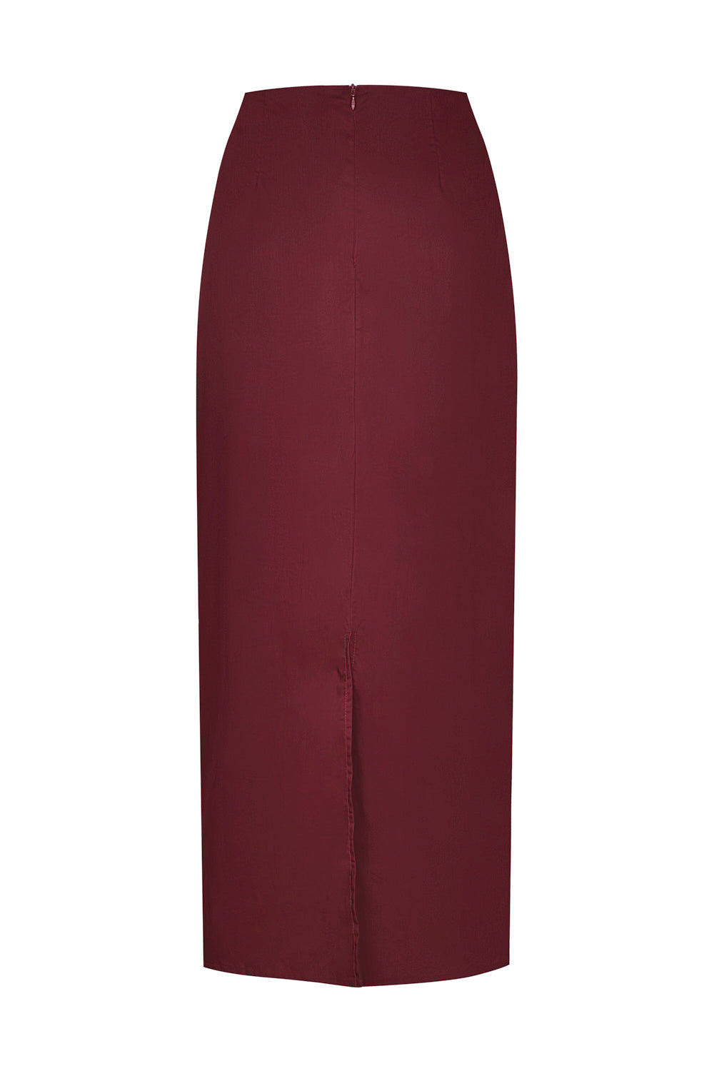 Falda venecia vinotinto