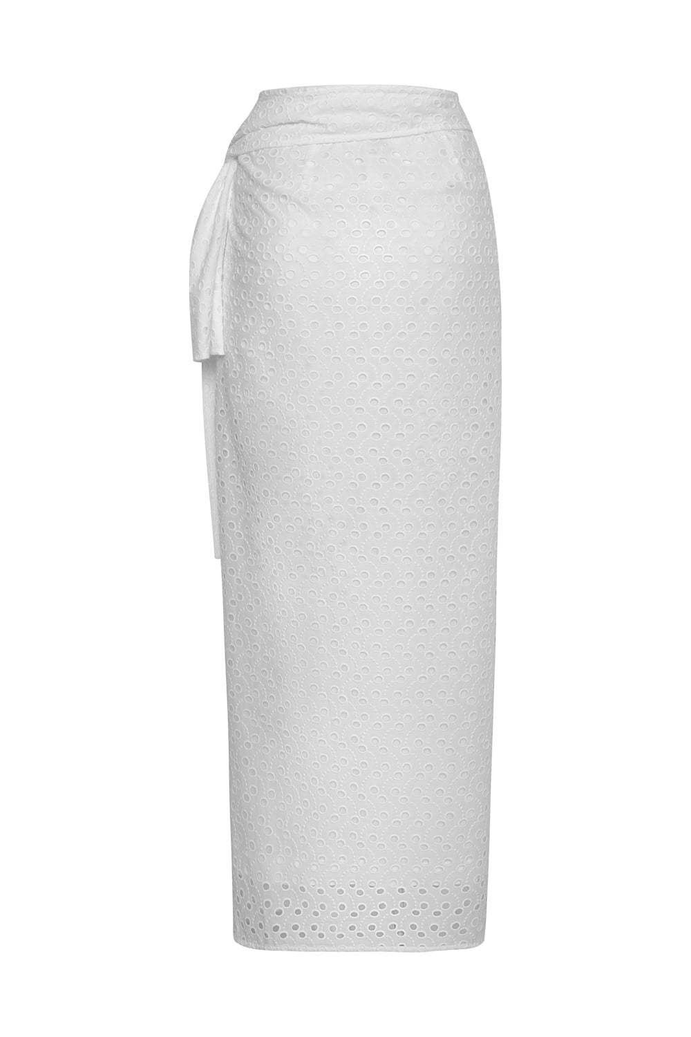 Falda samoa blanco