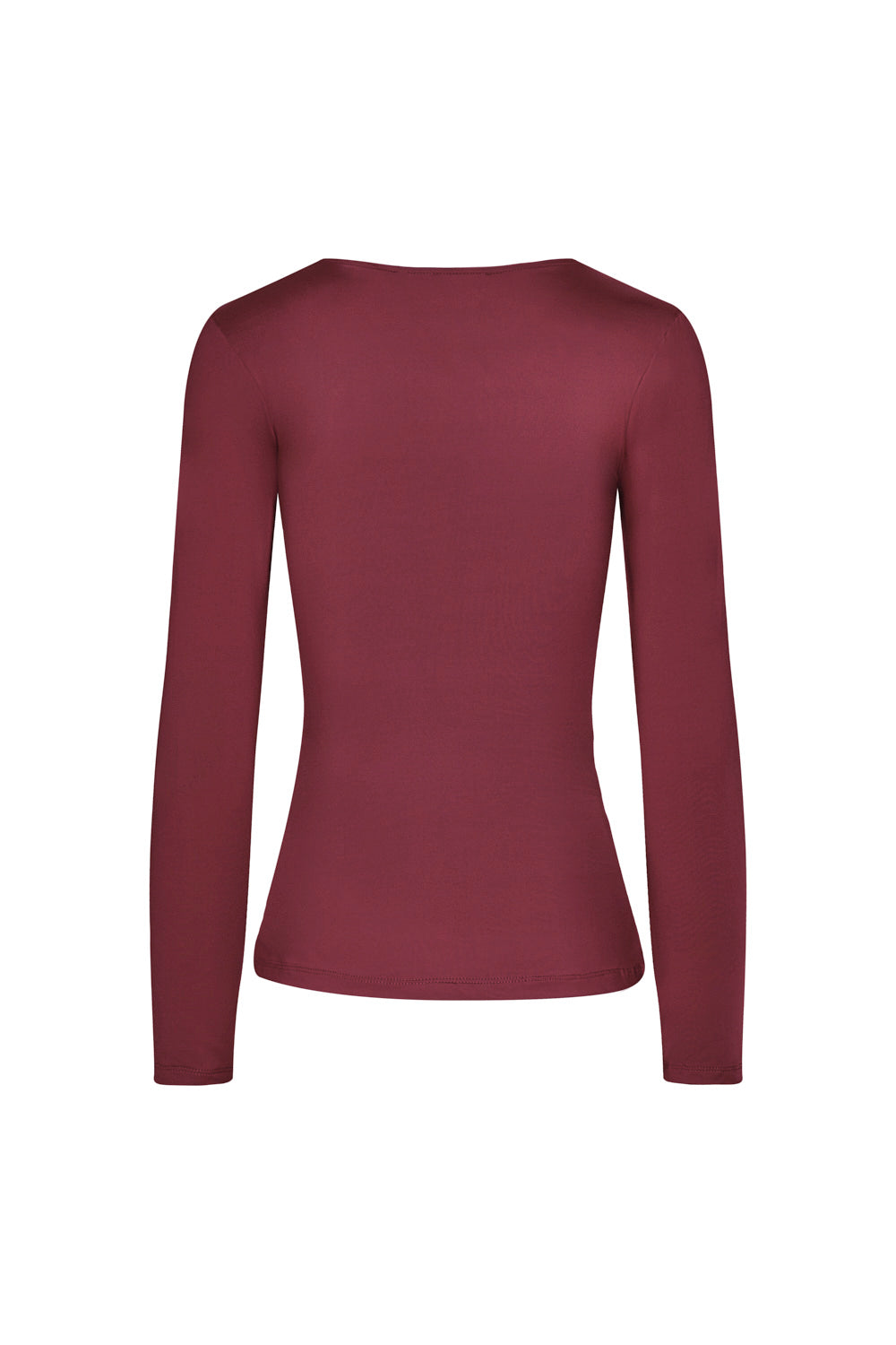 Blusa hana vinotinto