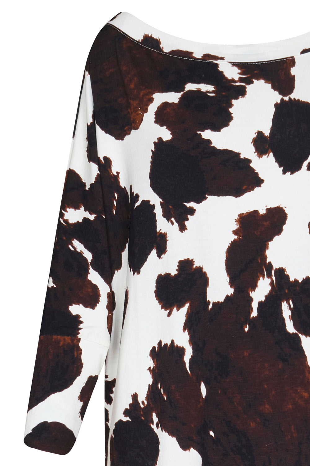 Vestido monaco ivory coffee