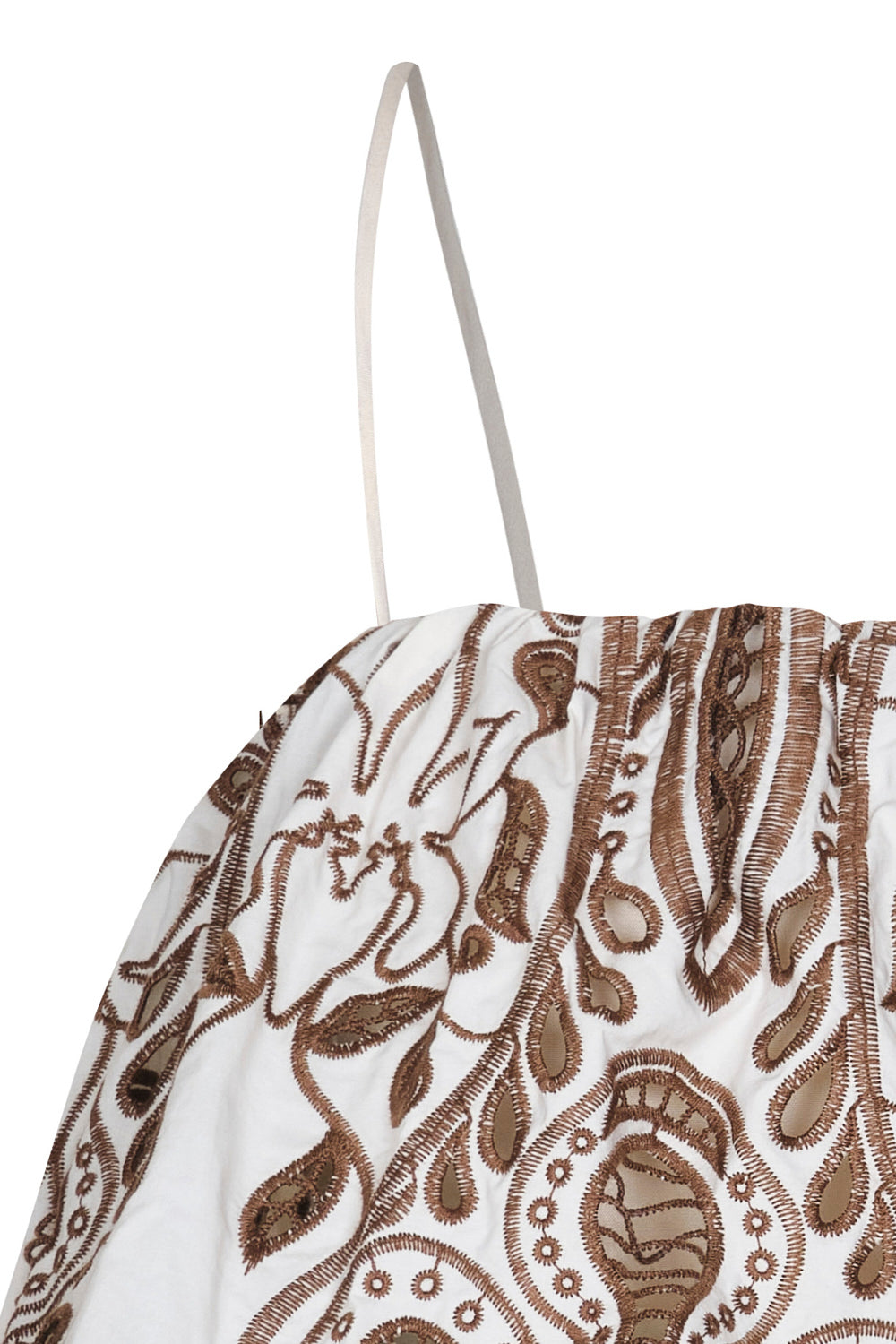 Crop top vienna ivory coffee