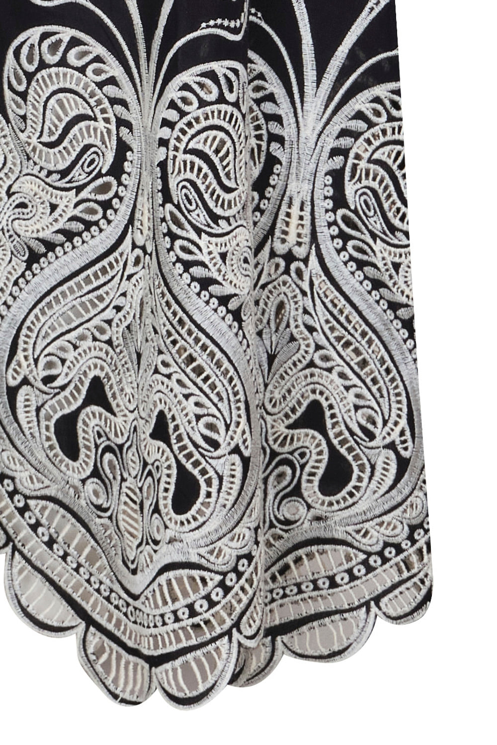 Vestido Avellana ivory negro