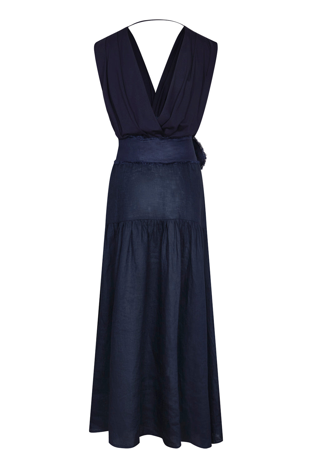Vestido vasco azul navy