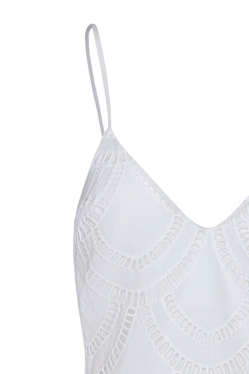 Vestido mil flores blanco