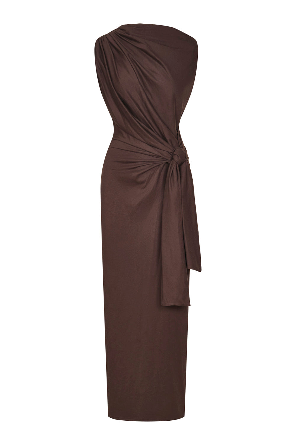 Vestido lantau island brown