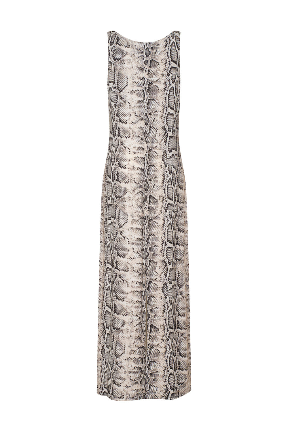 Vestido hojarasca animal print