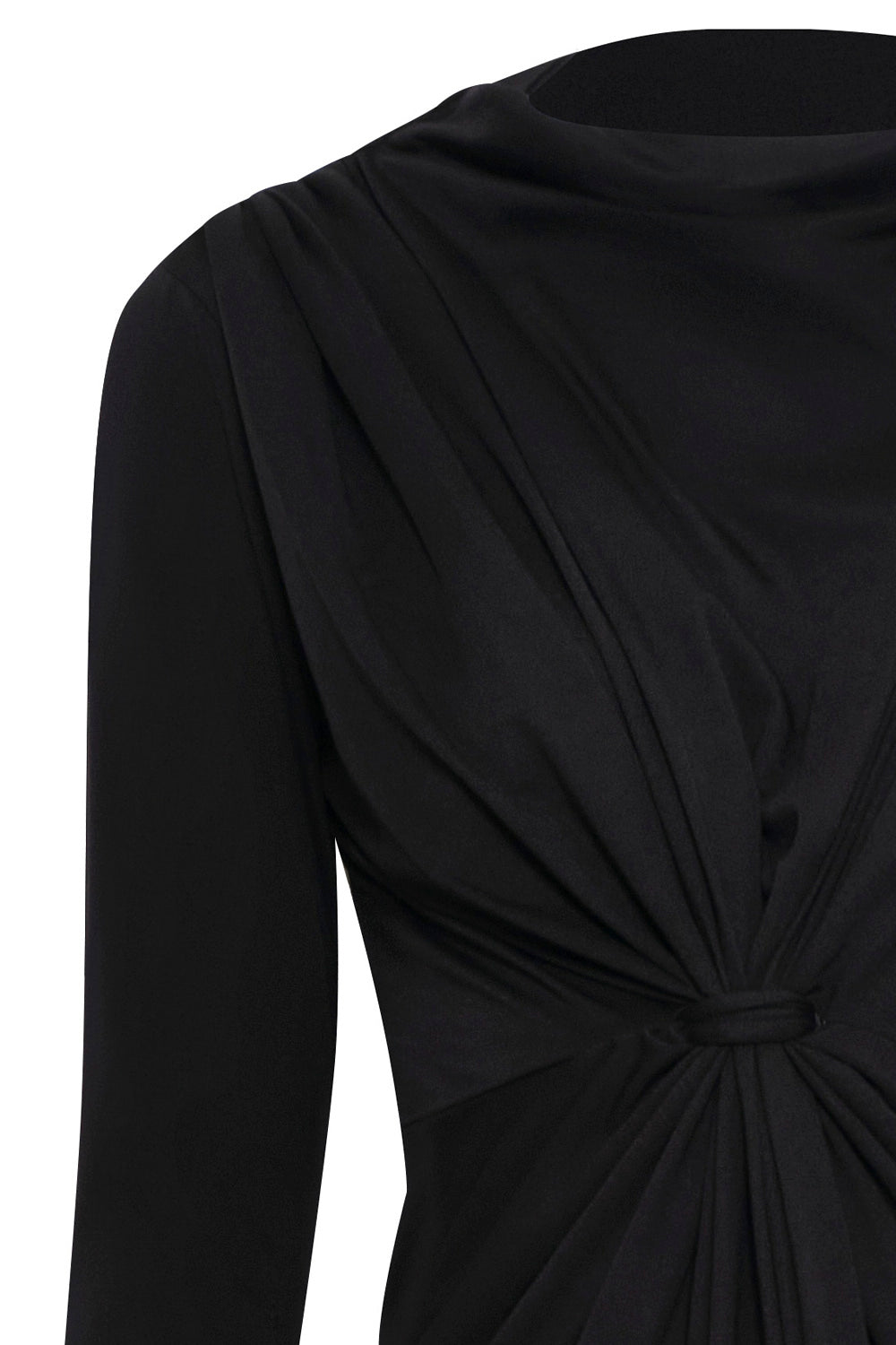 Vestido rossé negro