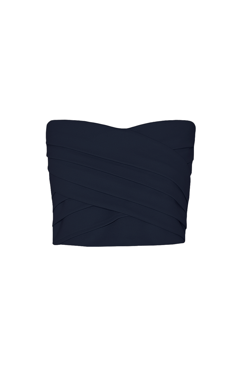 Crop top esencia de laureles Azul navy