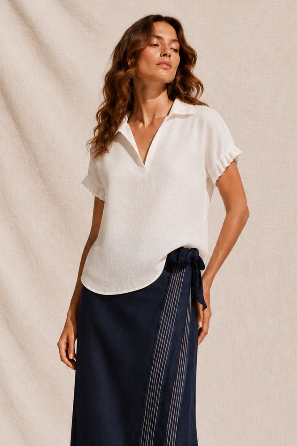 Blusa janine vainilla