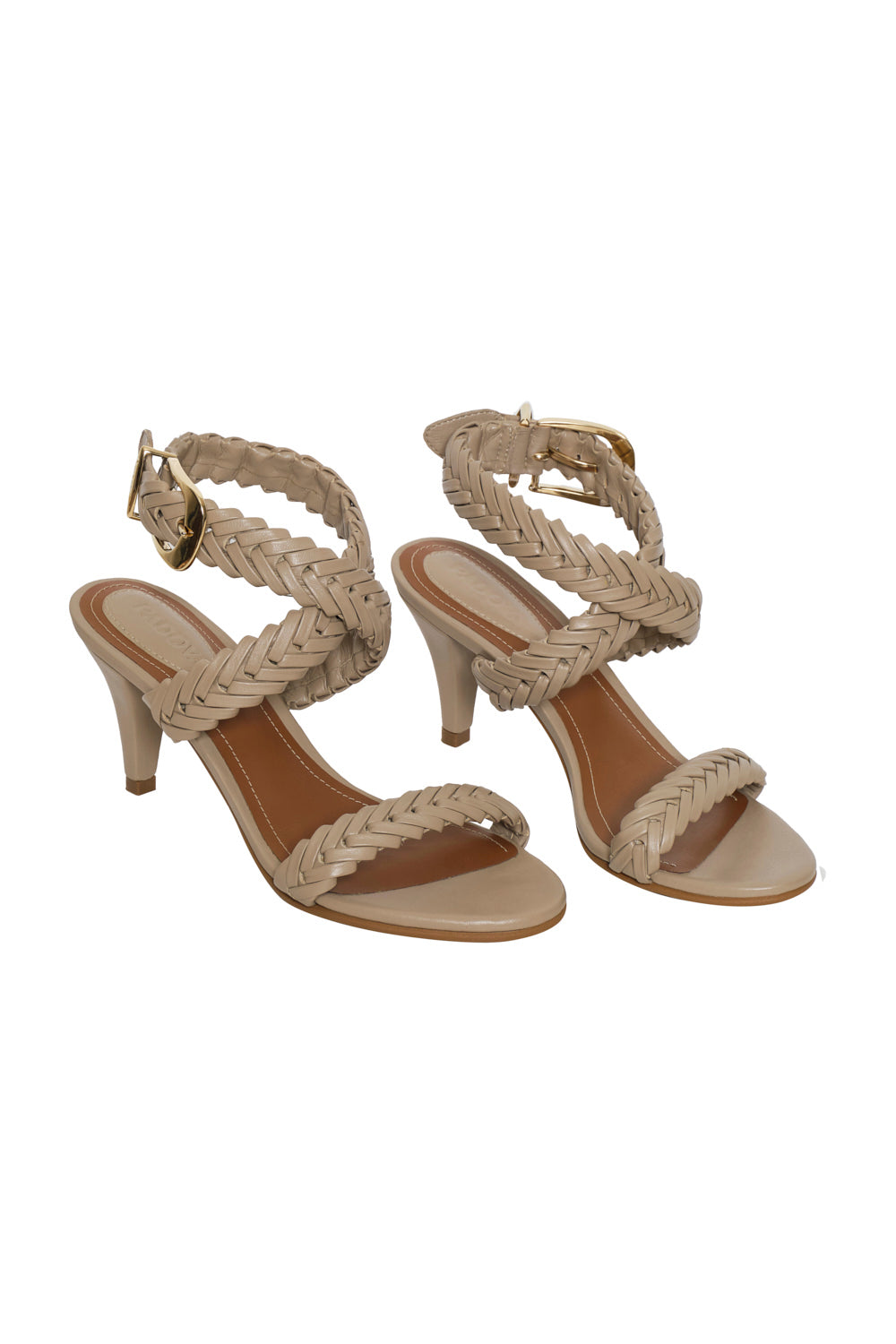 tacón milan taupe