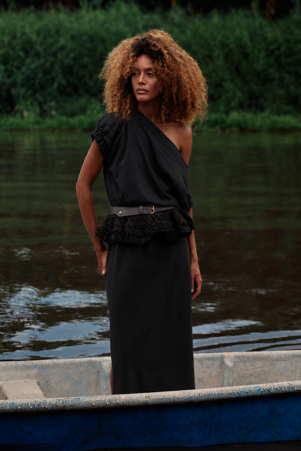 Vestido luar negro