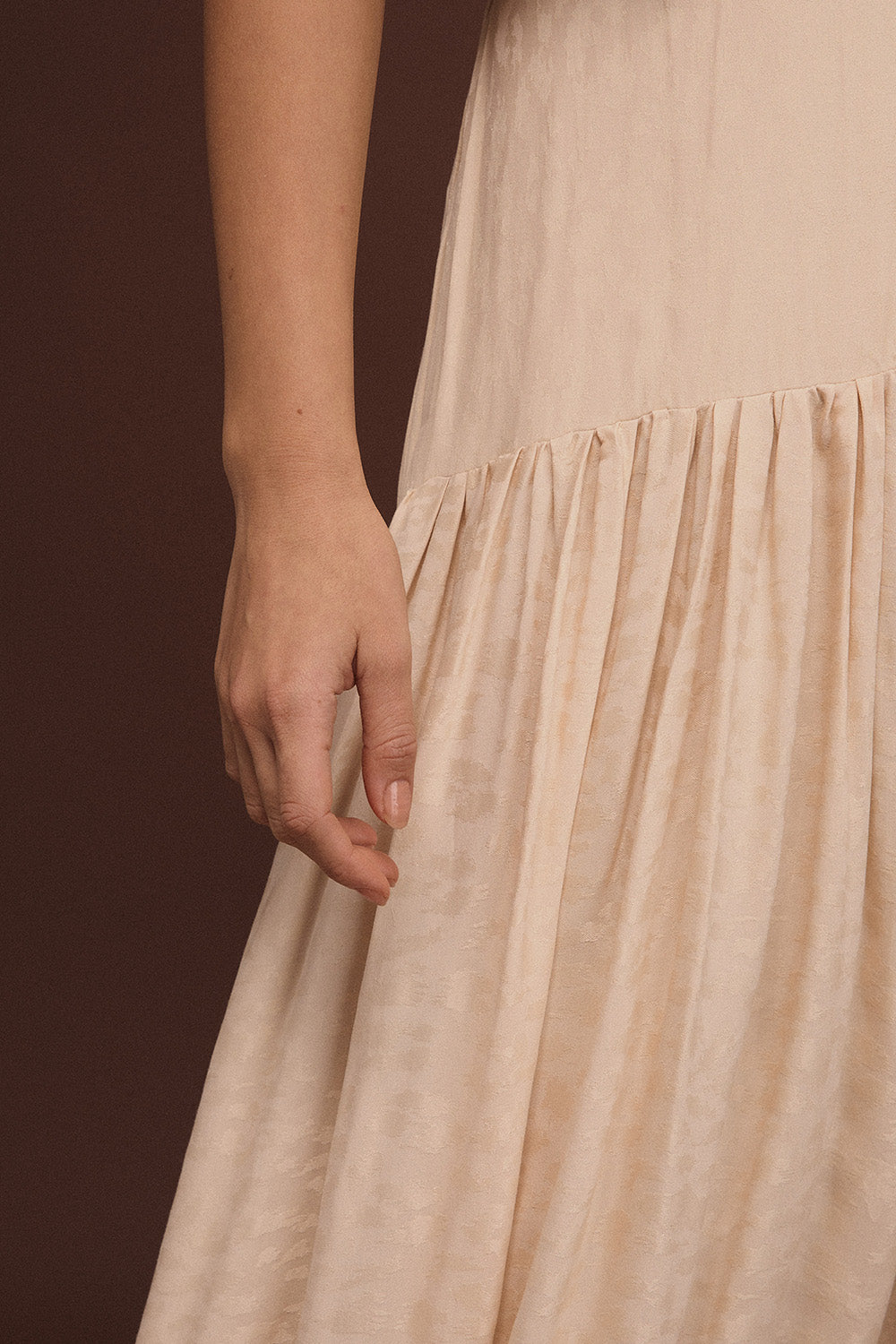 Vestido versalles peach