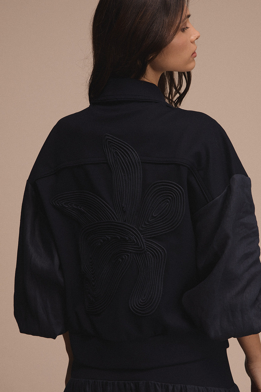 Chaqueta tessa azul navy