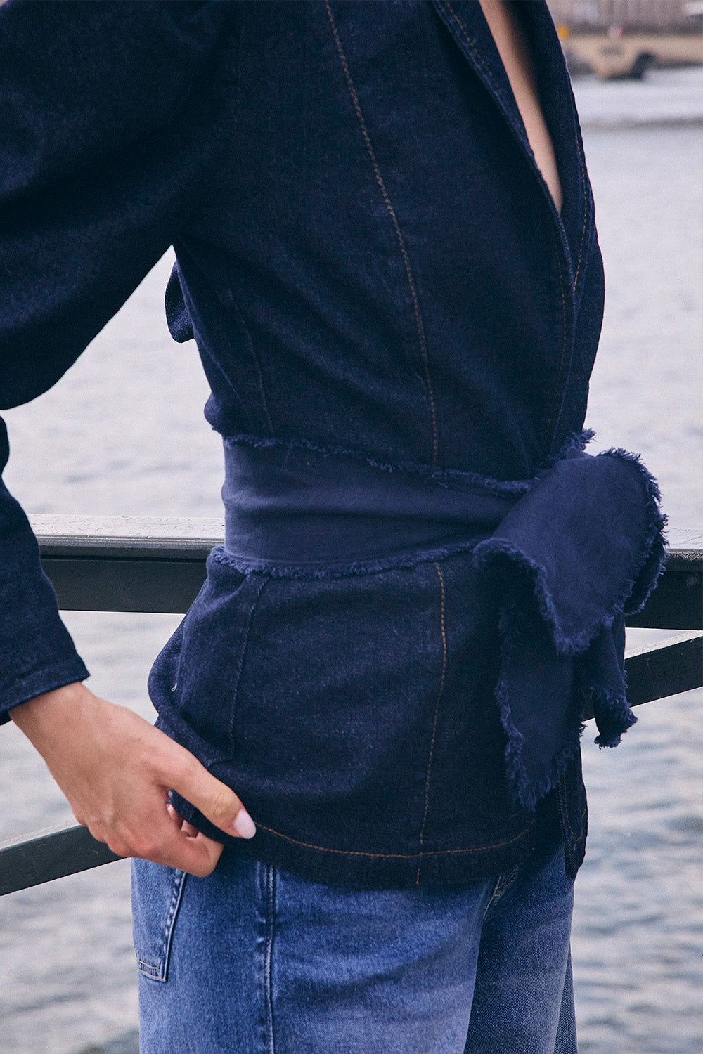 Blazer new noa azul noa azul indigo