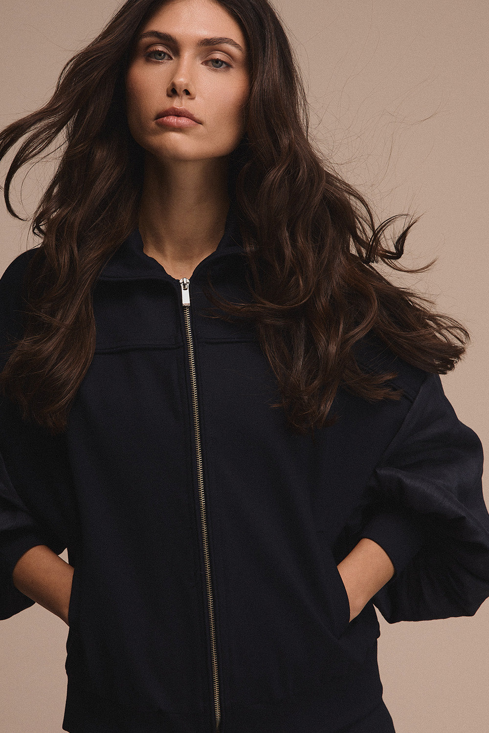 Chaqueta tessa azul navy