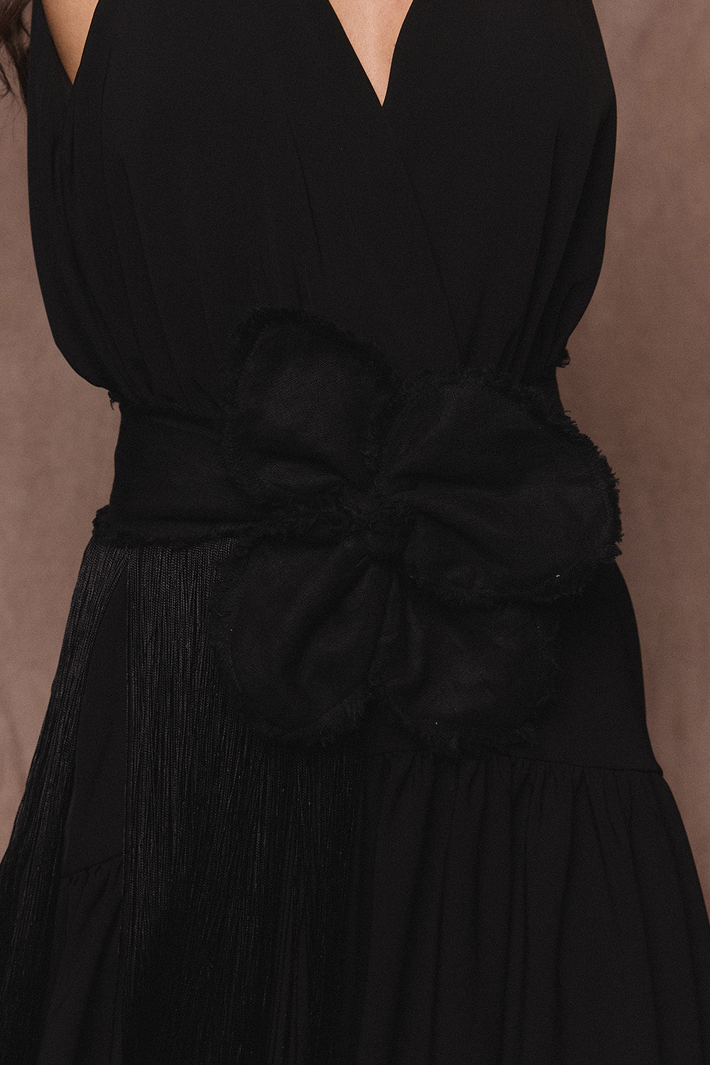 Vestido versalles negro