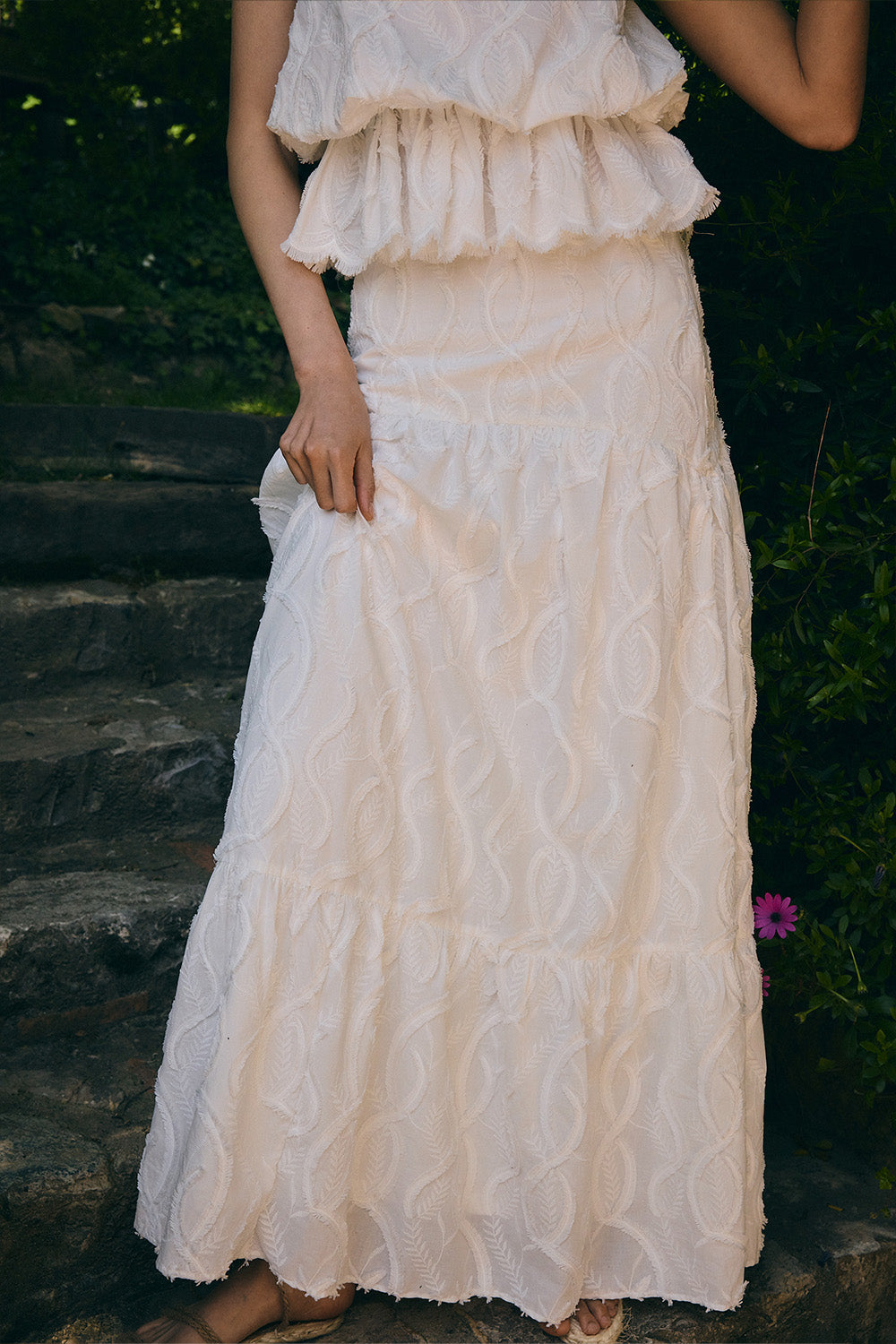 Falda Sydney blanca
