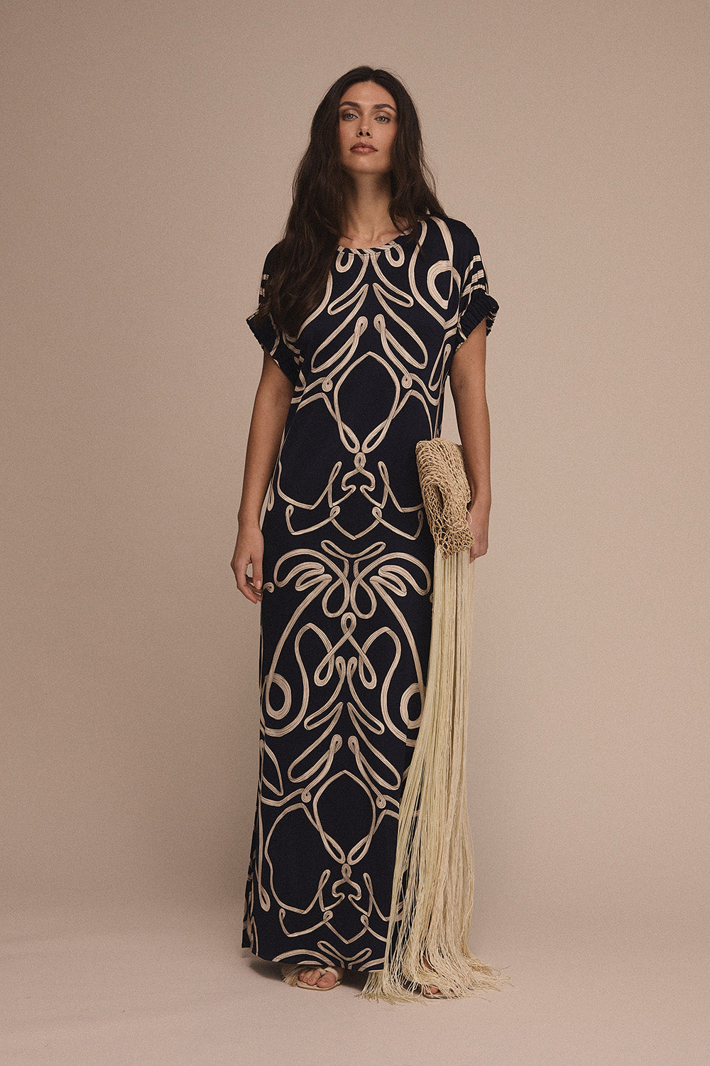 Vestido Rosedal azul Navy