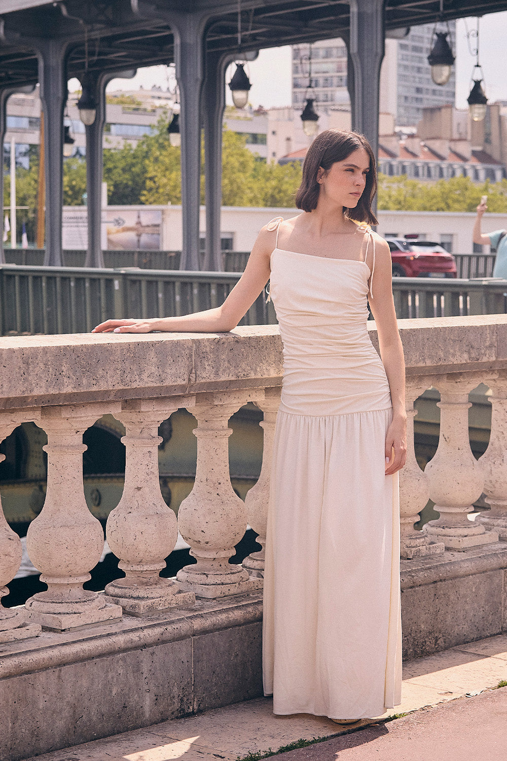 Vestido odette natural