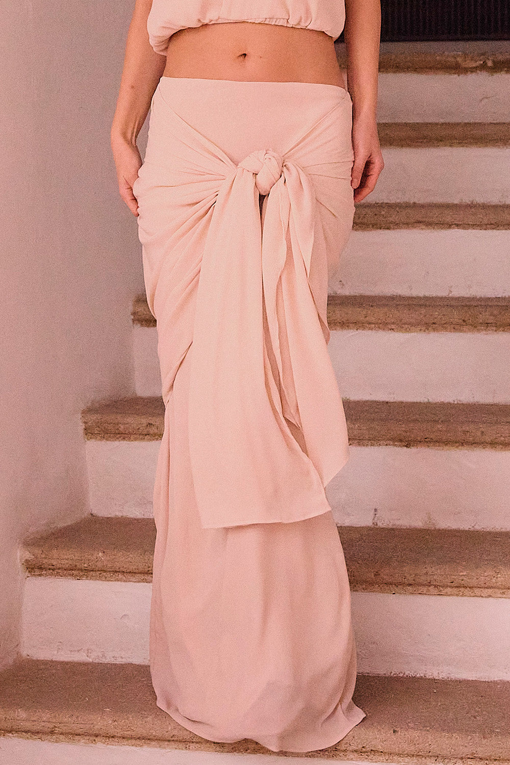 Falda sky kowloon piel