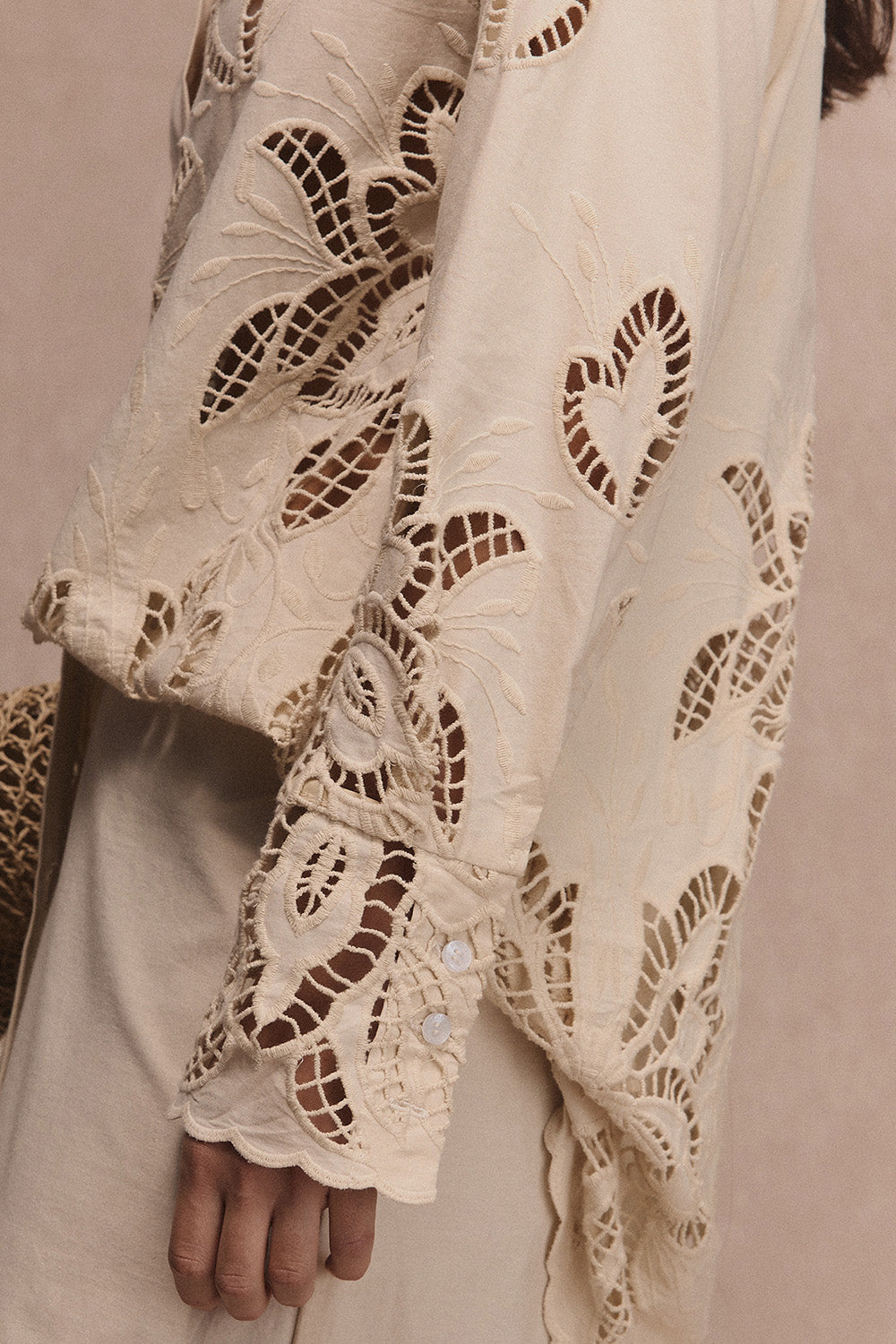 Camisa cerro del sol vainilla