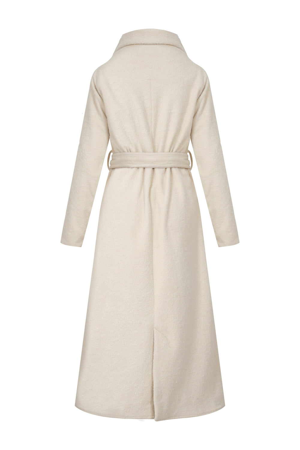 Abrigo peony noir crema