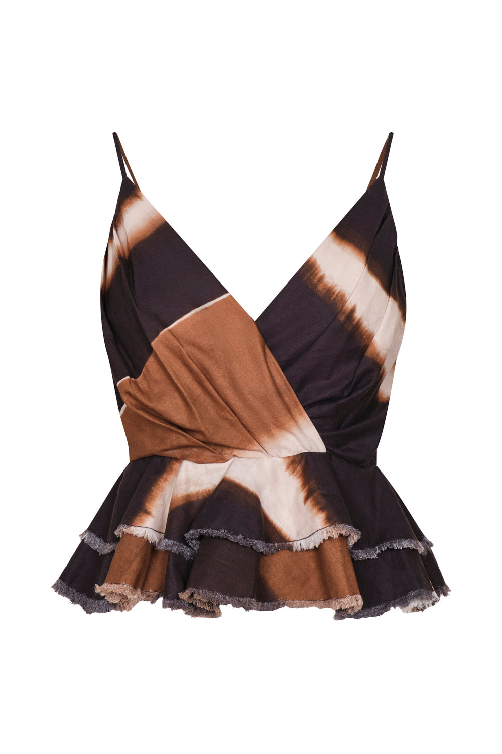 Blusa samatra natural terracota
