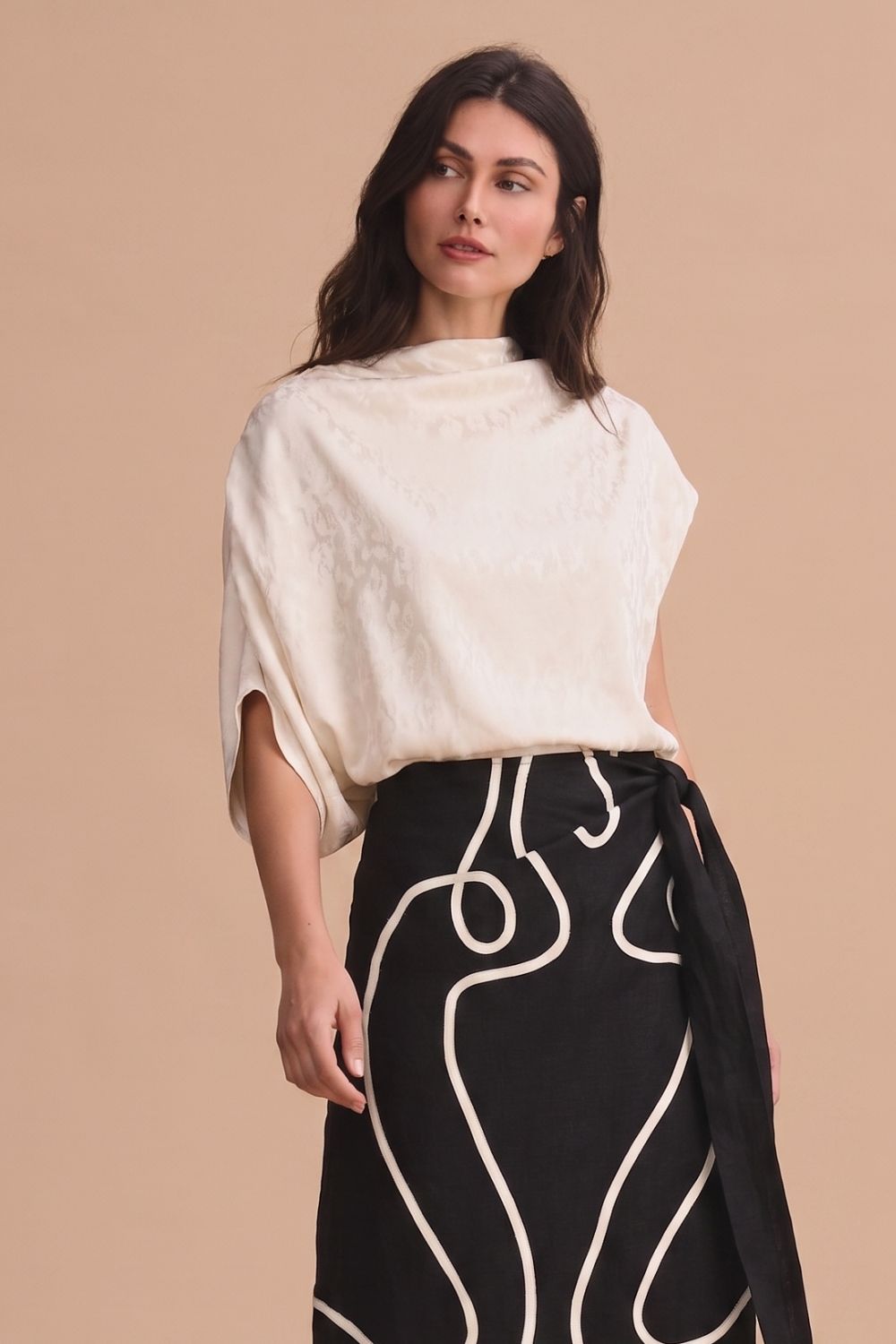 Blusa tibet vainilla