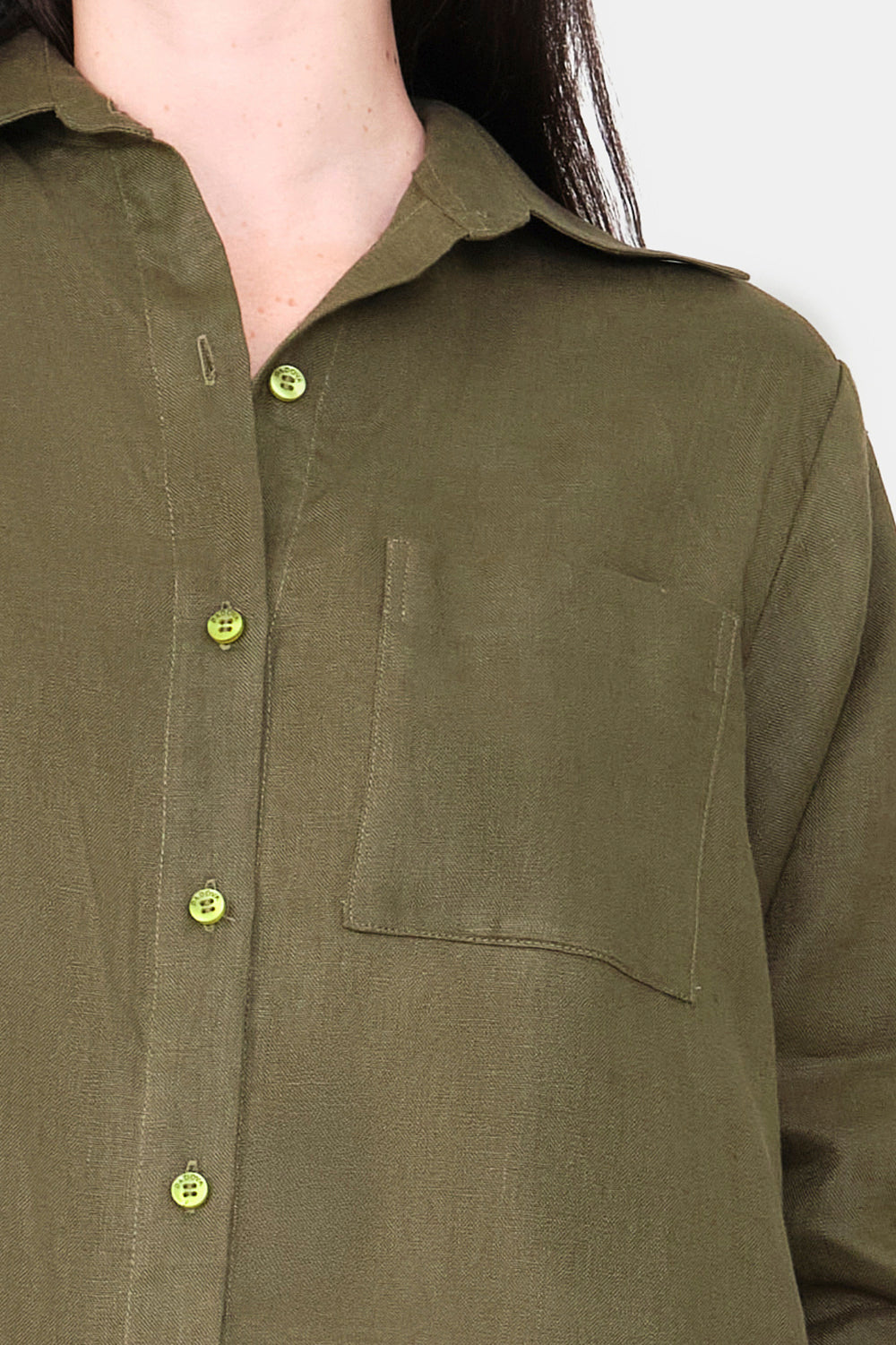 Camisa new giorgina verde oliva
