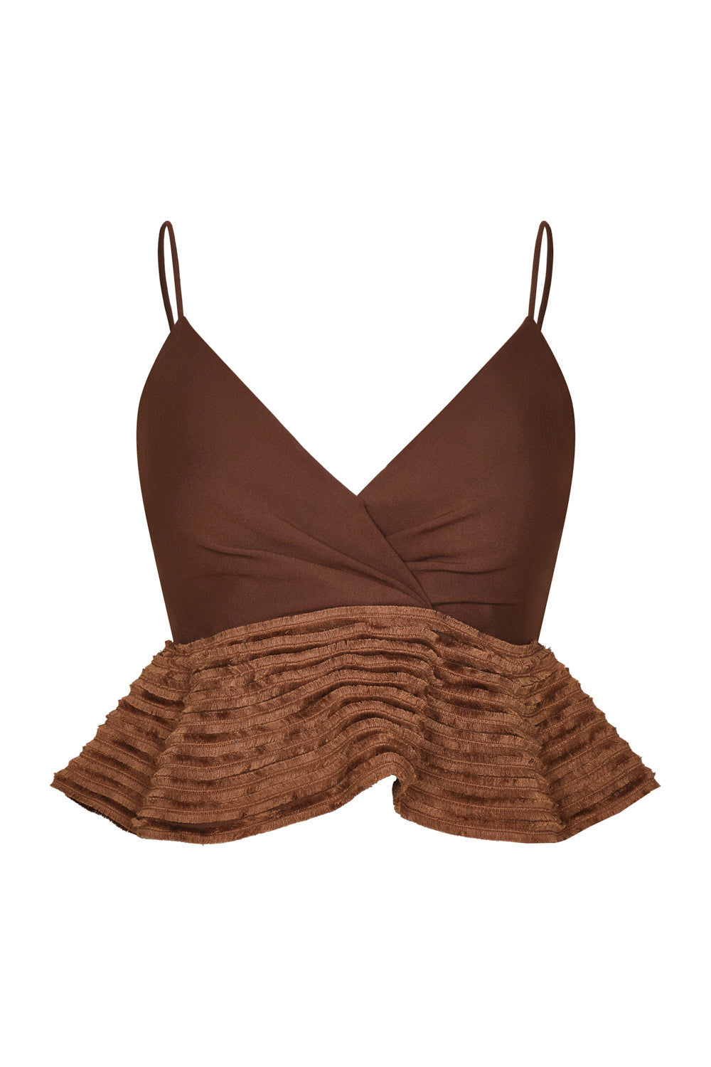 Crop top bora chocolate
