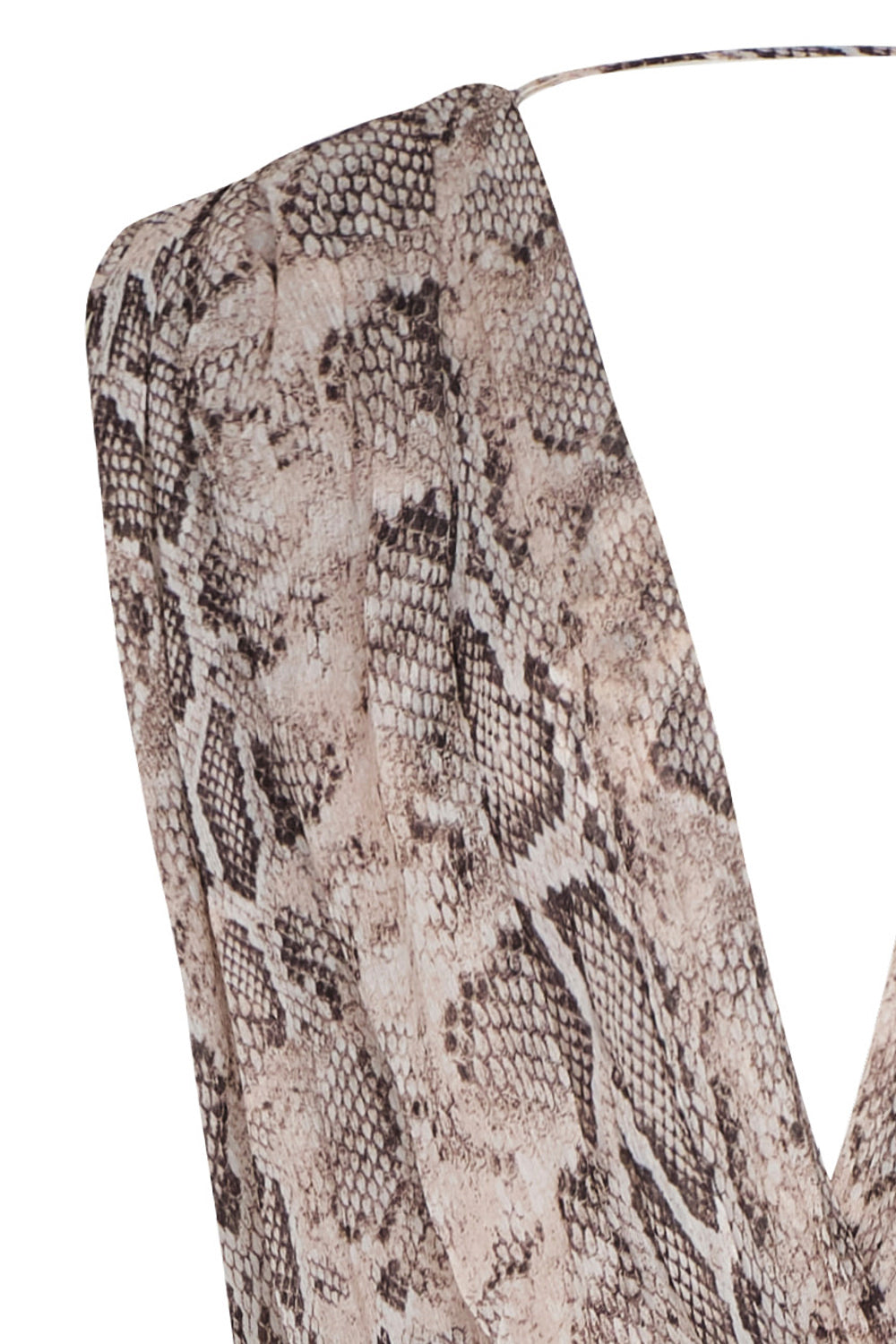 Vestido vasco animal print