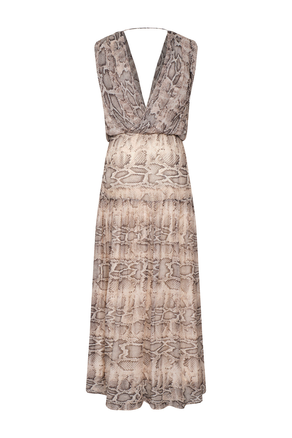 Vestido vasco animal print
