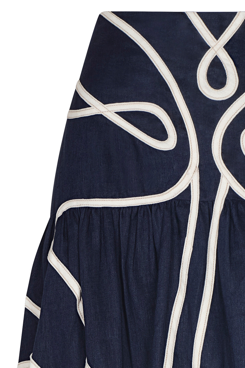 Falda santorini azul navy