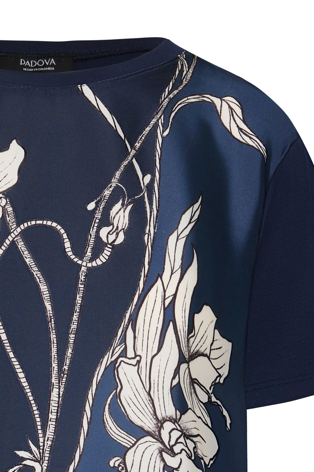 Camisetas lourdes azul Navy