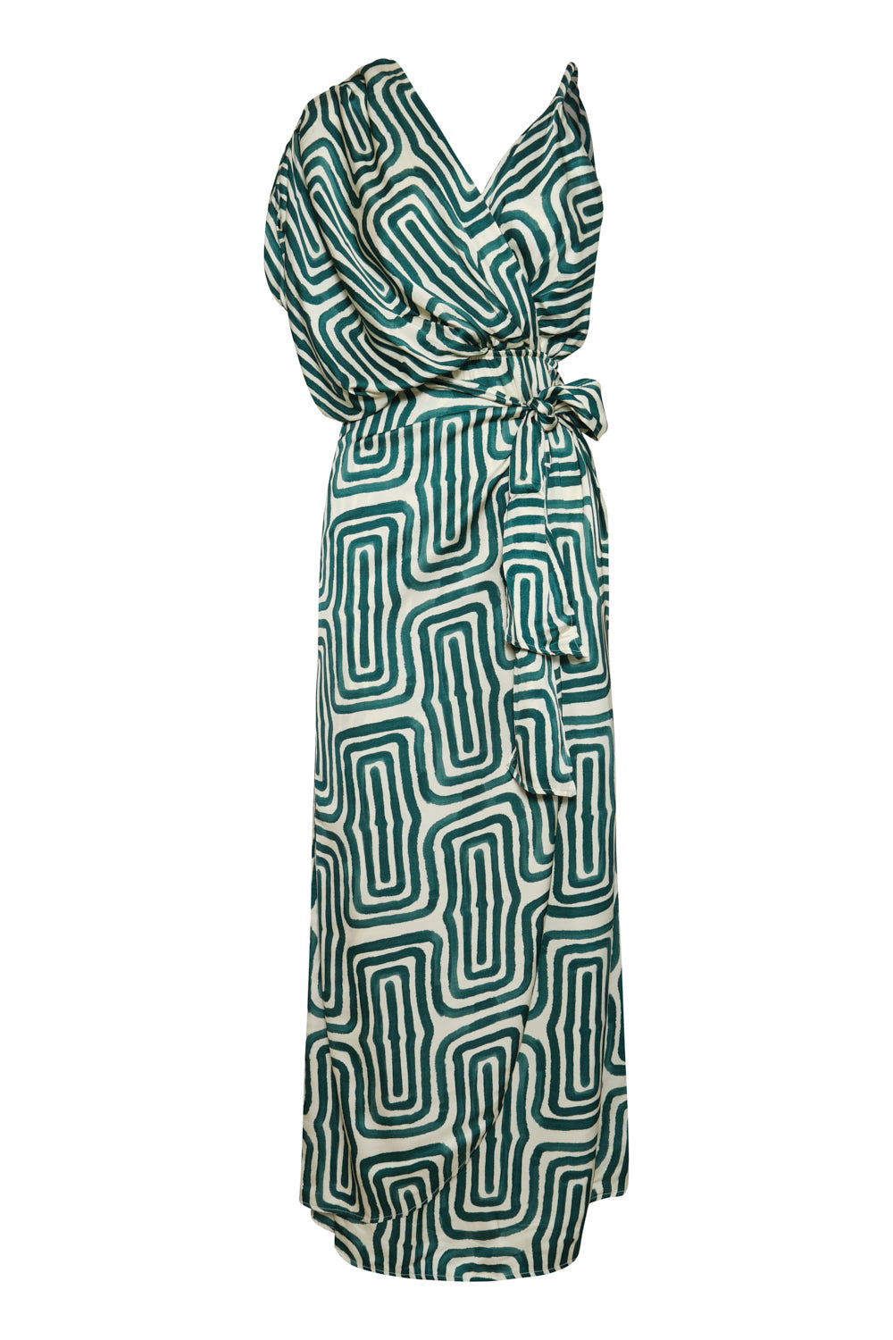 Vestido naira esmeralda natural