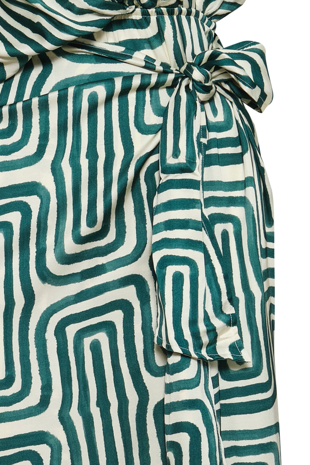 Vestido naira esmeralda natural