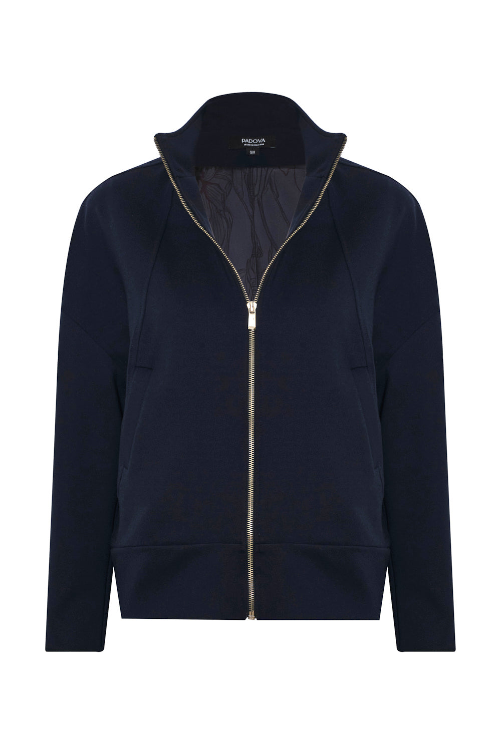 Chaqueta flor d té azul navy