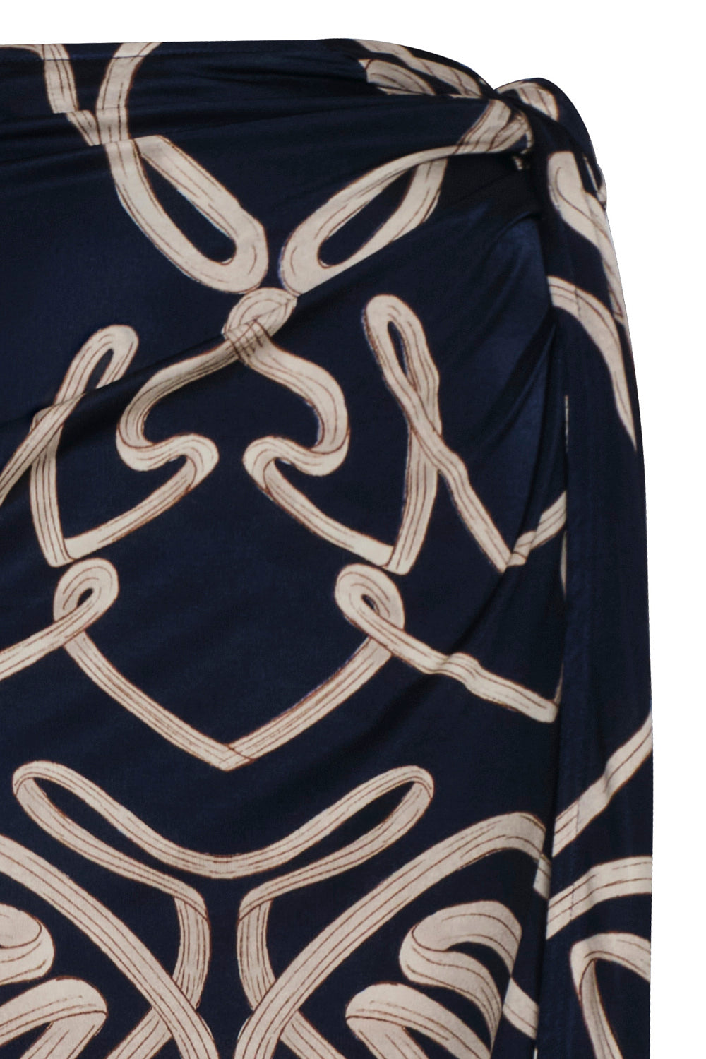 Falda Samoa azul navy