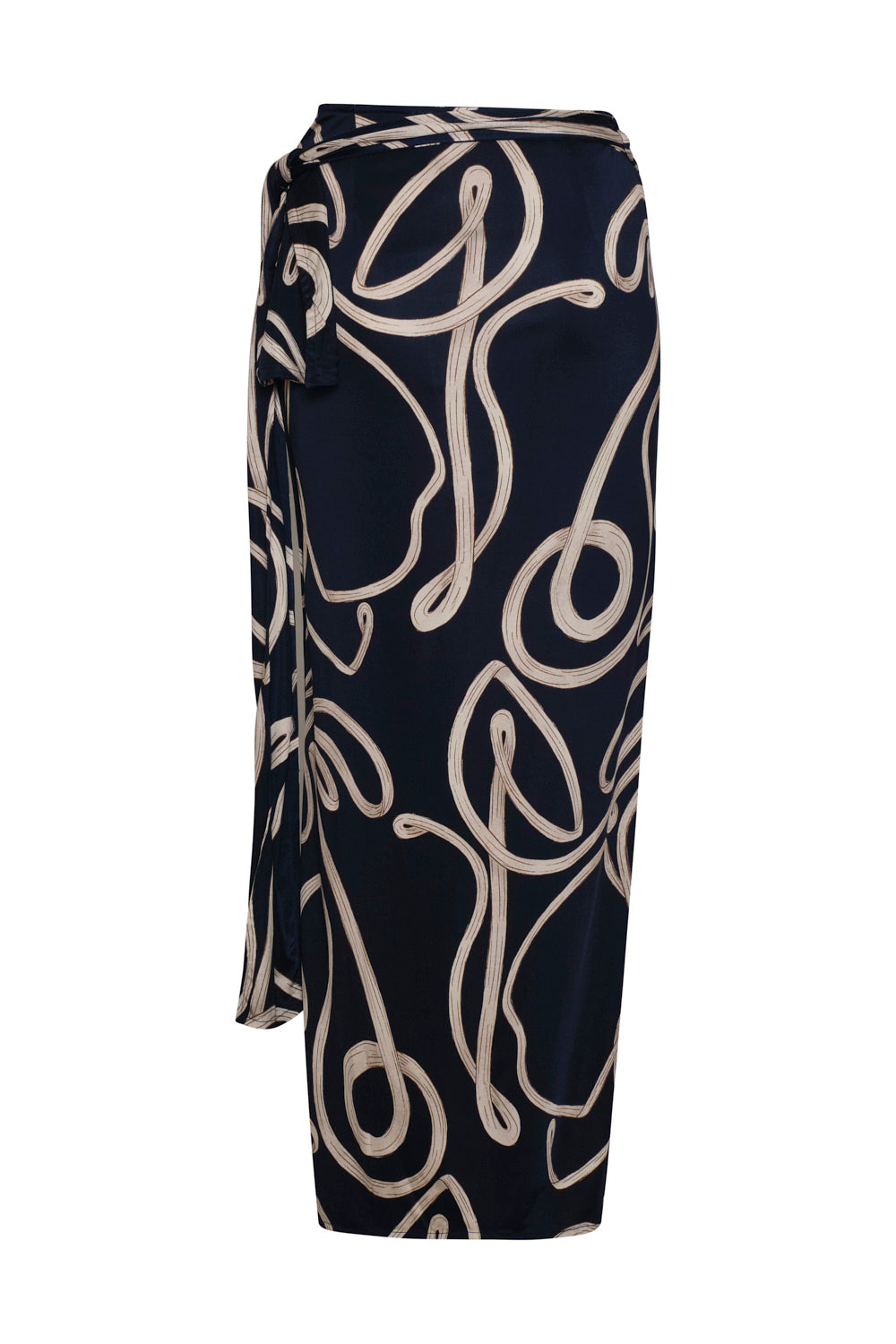 Falda Samoa azul navy