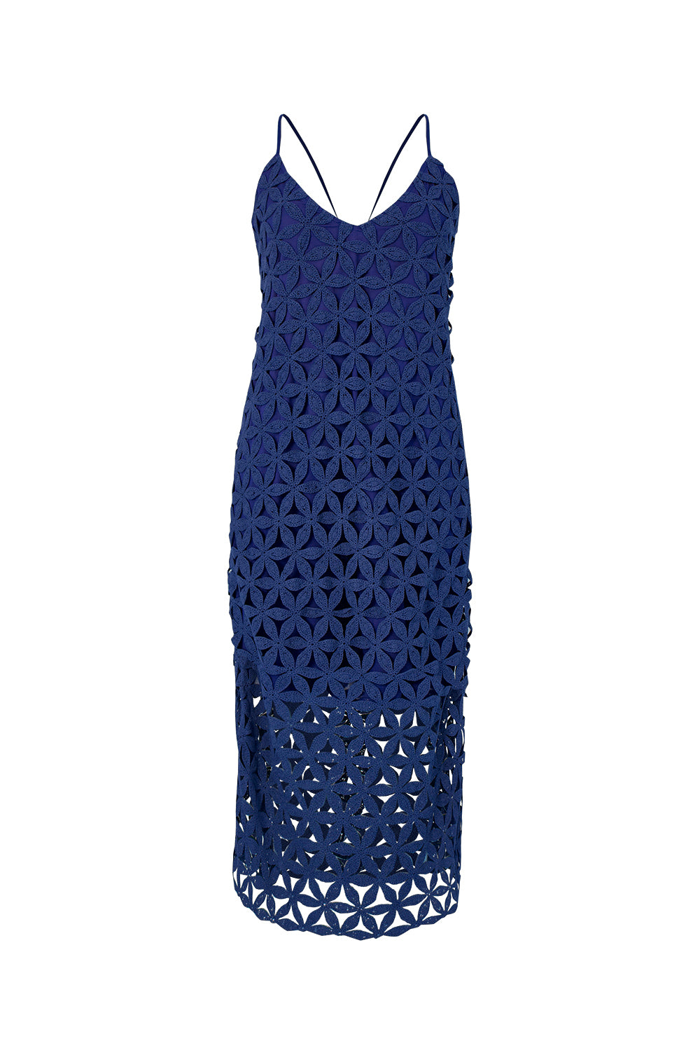 Vestido Del Prado Azul Navy