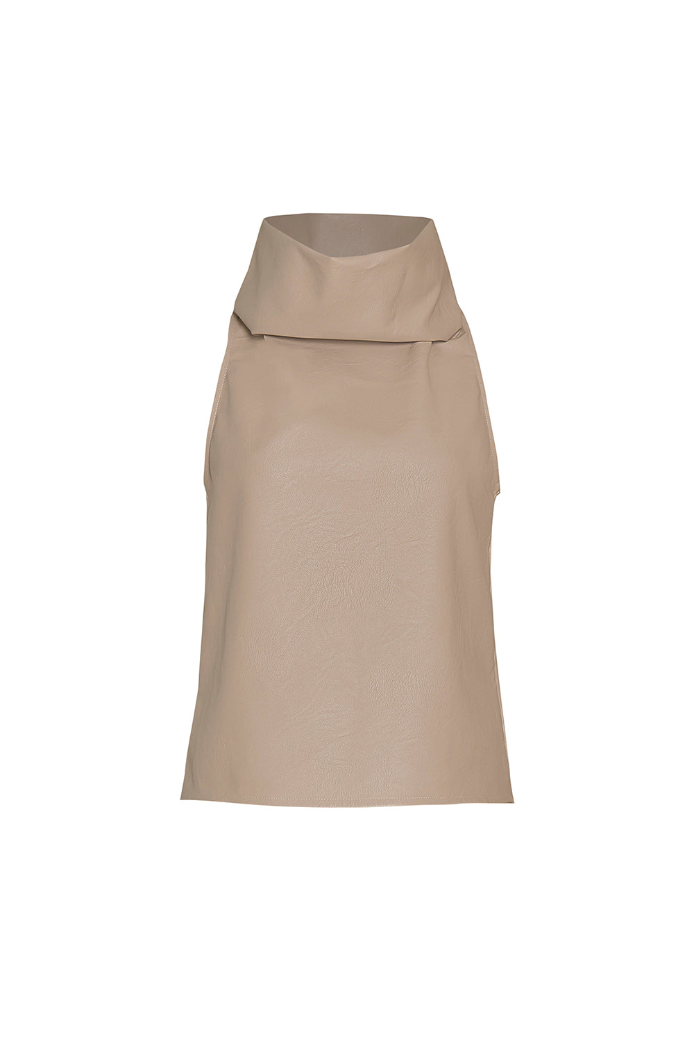 Blusa Noche de Lirios Beige cuerina, blusa mujer