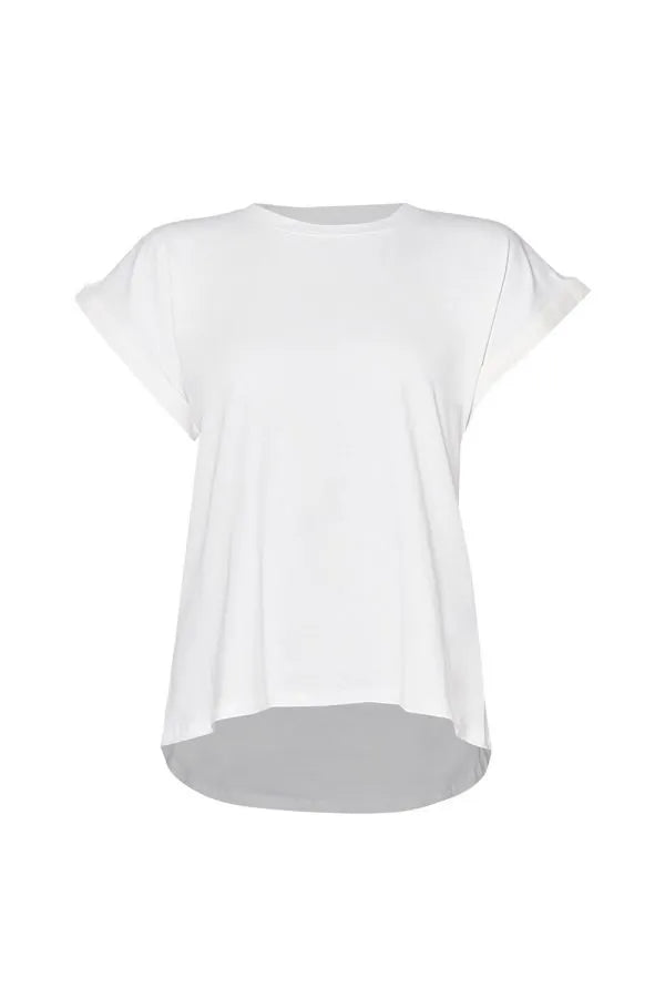 Camiseta Petalos de Papel Blanco