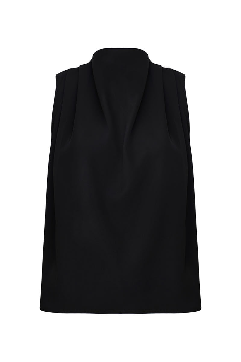 Zila navy blue blouse